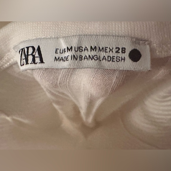 white zara dress (or swimsuit coverup) - Picture 3 of 3